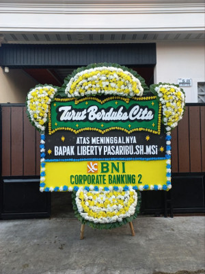 Papan Bunga Duka di Sangatta Utara